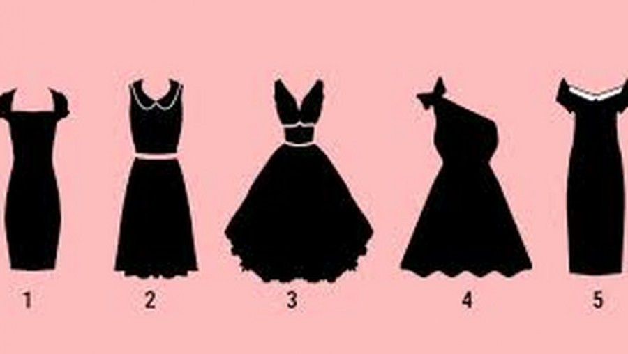 Te melyiket választanád az 5 ruha közül? Ezt jelenti!