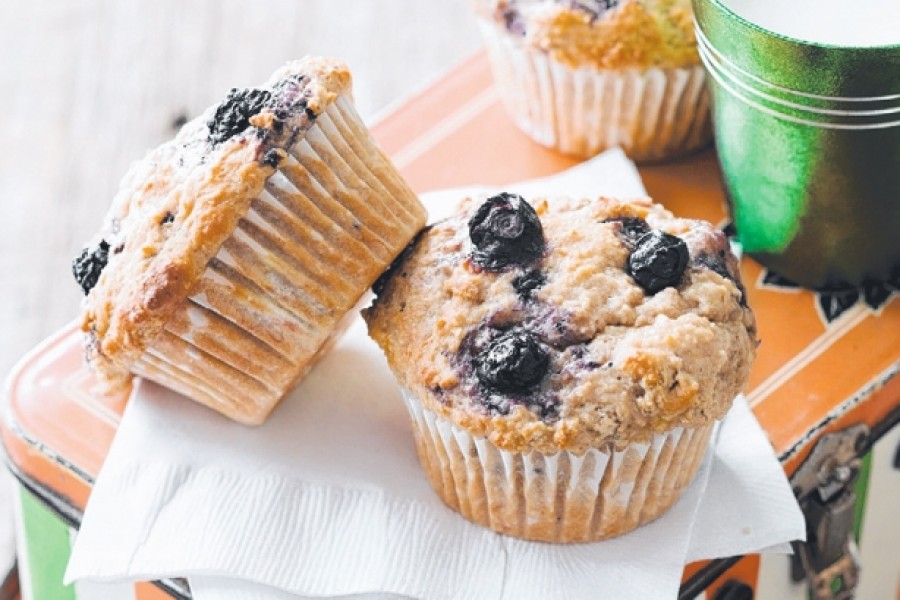 Áfonyás joghurtos muffin: igazi ínyencség!