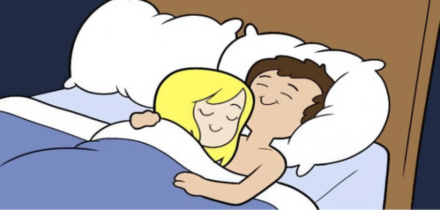 6 fájdalmasan igaz rajz arról, hogy mi történik, amikor együtt alszotok!