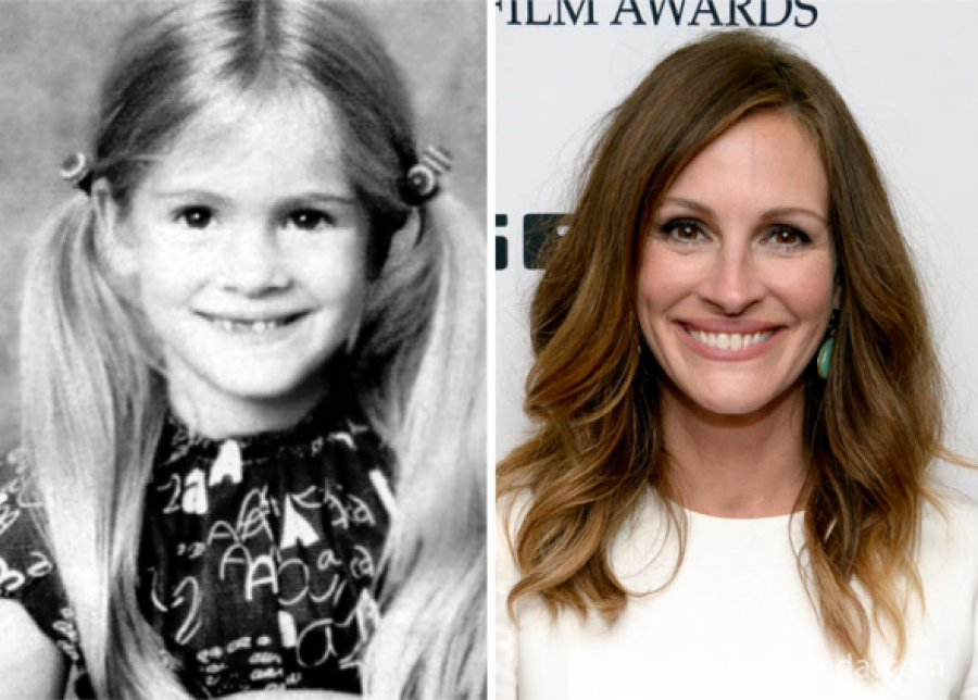 20+ fotó hírességekről, amikor még gyerekek voltak. Garantált a mosolygás! :)